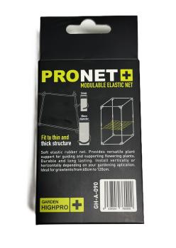 Grow Netz 60-60 bis 120-120 cm elastisches Scrog-Gitternetz mit Haken